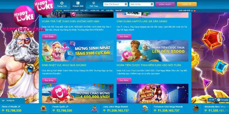 Nhận hàng ngàn ưu đãi tại sảnh game online