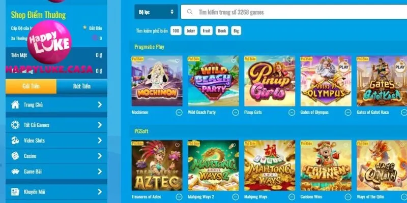 HappyLuke ghi điểm nhờ giao diện sinh động