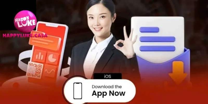 Tải app HappyLuke đơn giản chỉ với 3 bước