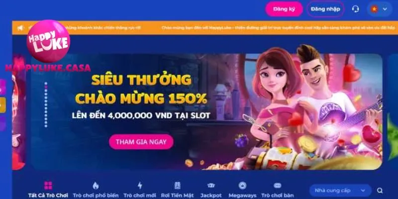 Loạt ưu đãi hot từ cổng game HappyLuke